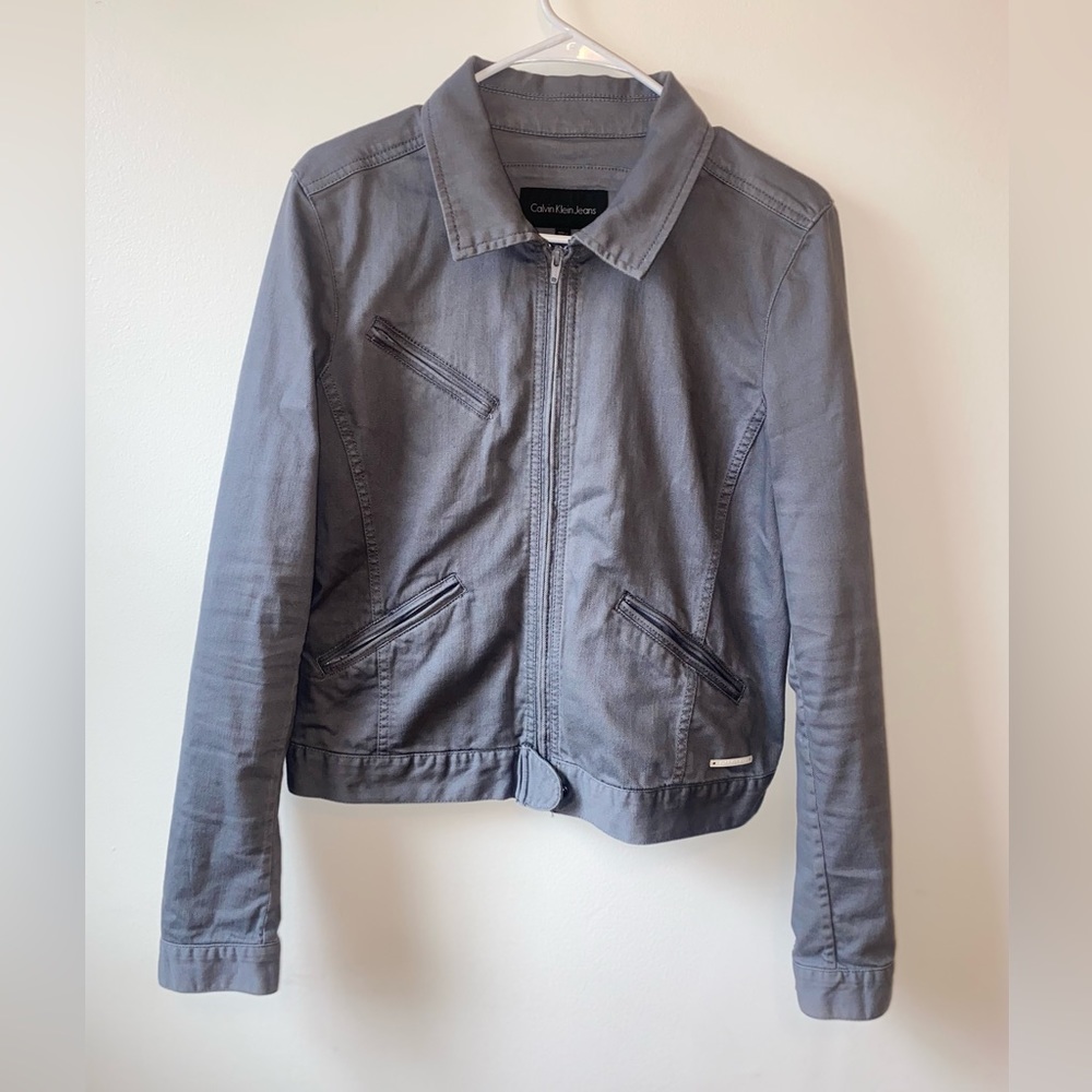 Calvin Klein jeans denim jacket. Women’s size large